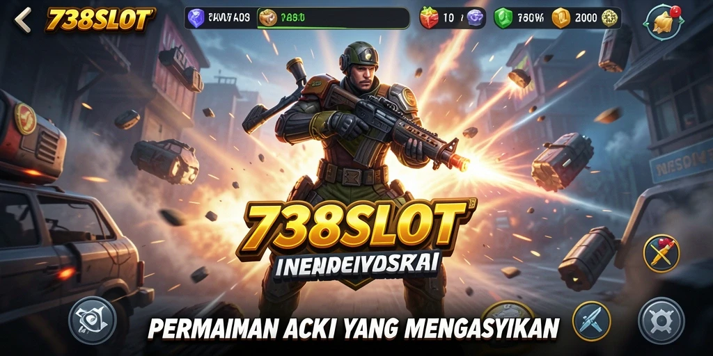 Screenshot 738SLOT menampilkan aksi seru dalam permainan yang mendebarkan.