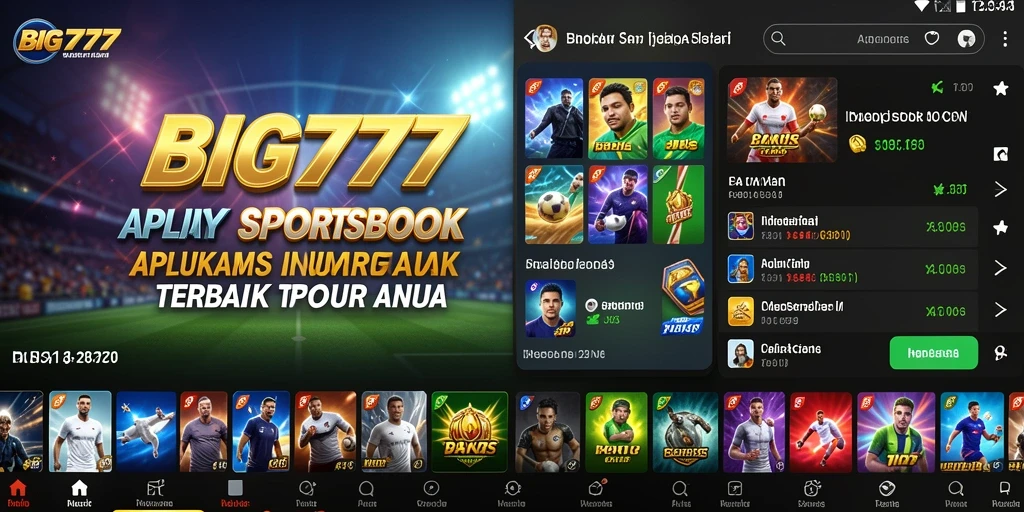 Screenshot utama menunjukkan pengalaman taruhan seru di BIG777.