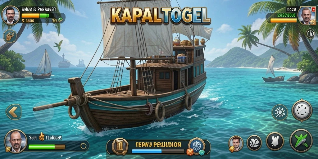 Gameplay menarik KAPALTOGEL dengan kapal dan taruhan yang seru.