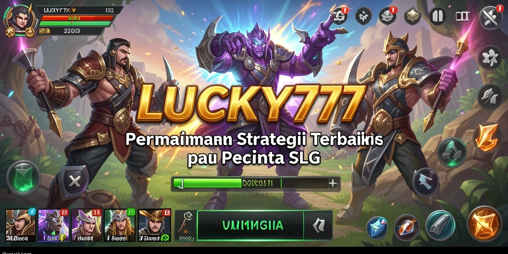 Tampilan menarik dari gameplay SLG LUCKY777 yang penuh strategi.