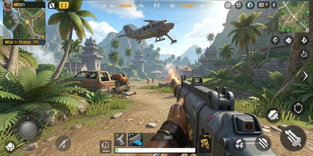 Tampilan menarik dari gameplay MEGA111 yang intens dan penuh aksi.